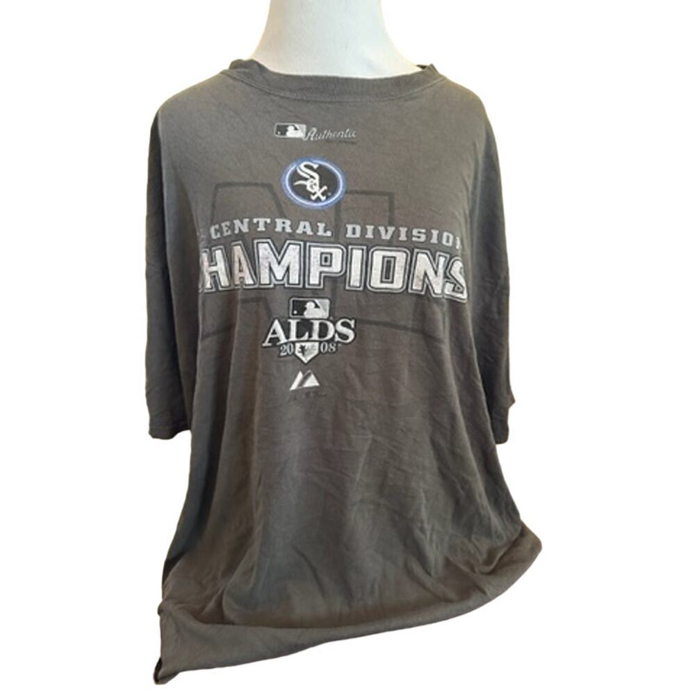 Vintage White Sox 2008 Central Division Champions T-Shirt*Size XL